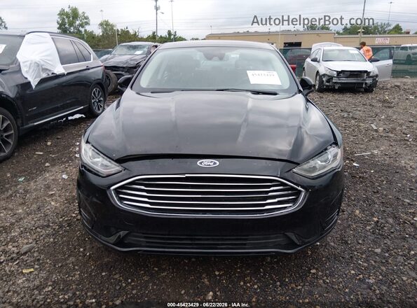 3FA6P0HD2LR191685 2020 FORD FUSION Black Սալոնի հետևի տեսք