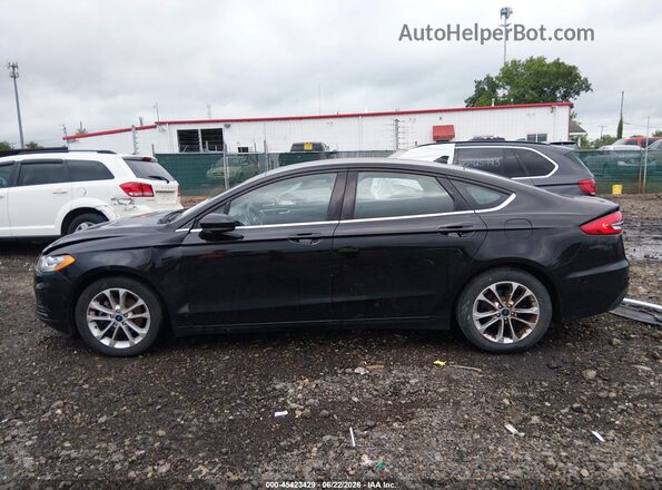 3FA6P0HD2LR191685 2020 FORD FUSION Black 