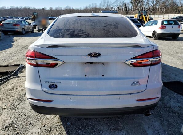 3FA6P0HD2LR254381 2020 FORD FUSION Белый Вид сзади