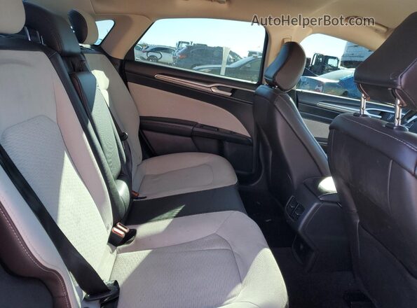 3FA6P0HD2LR254381 2020 FORD FUSION Белый Вид задних сидений