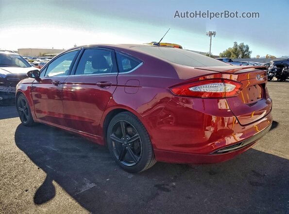 3FA6P0HD3GR106410 2016 FORD FUSION Red 