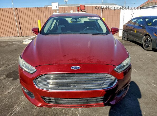 3FA6P0HD3GR106410 2016 FORD FUSION Red 