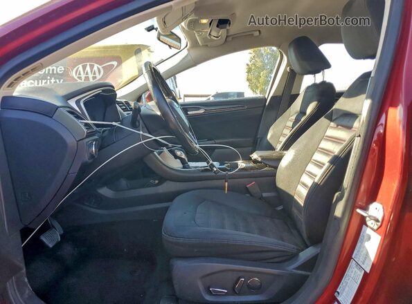 3FA6P0HD3GR106410 2016 FORD FUSION Red 