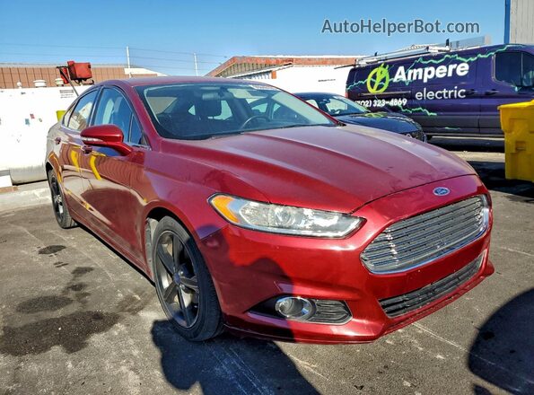 3FA6P0HD3GR106410 2016 FORD FUSION Red 