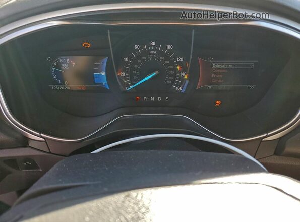 3FA6P0HD3GR106410 2016 FORD FUSION Red 