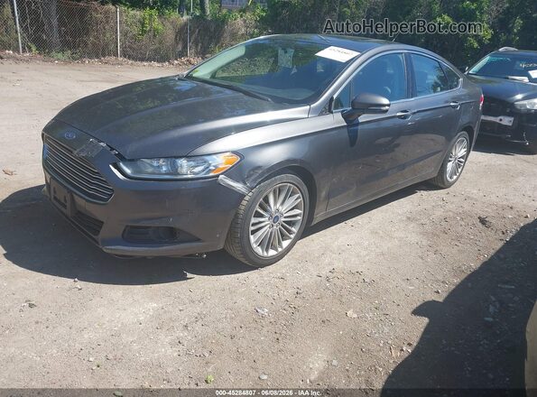 3FA6P0HD3GR144686 2016 FORD FUSION Черный Передняя левая четверть