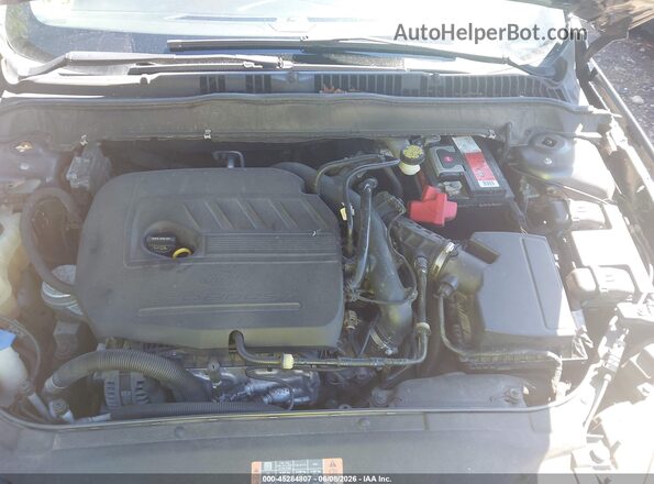 3FA6P0HD3GR144686 2016 FORD FUSION Черный Вид сзади