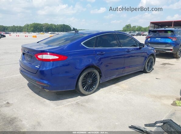 3FA6P0HD3GR339705 2016 FORD FUSION Blue უკანა მარჯვენა