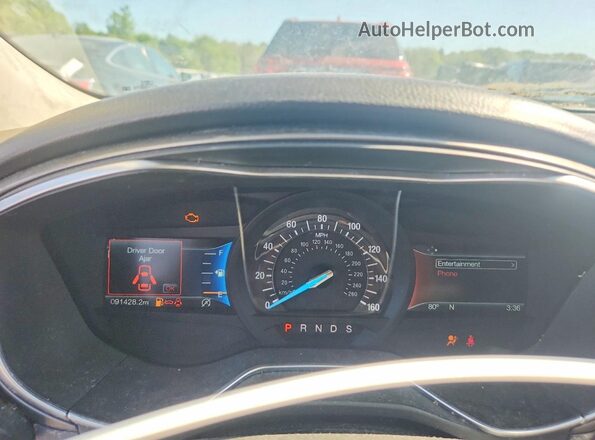 3FA6P0HD3HR129347 2017 FORD FUSION Black 