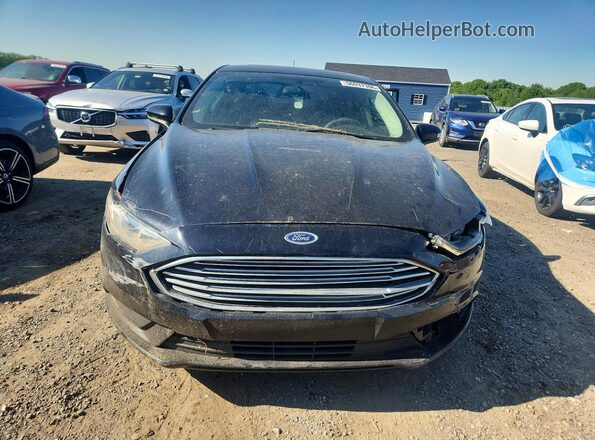 3FA6P0HD3HR129347 2017 FORD FUSION Black 