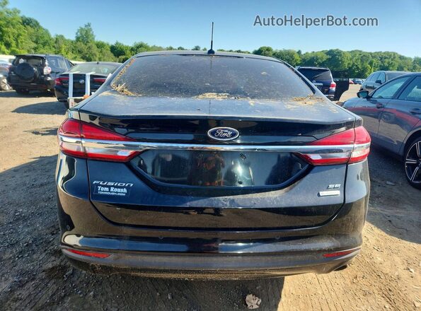 3FA6P0HD3HR129347 2017 FORD FUSION Black 