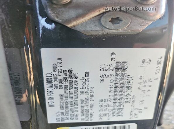 3FA6P0HD3HR129347 2017 FORD FUSION Black 