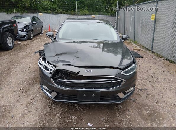3FA6P0HD3HR129381 2017 FORD FUSION Gray Вид щитка приладів