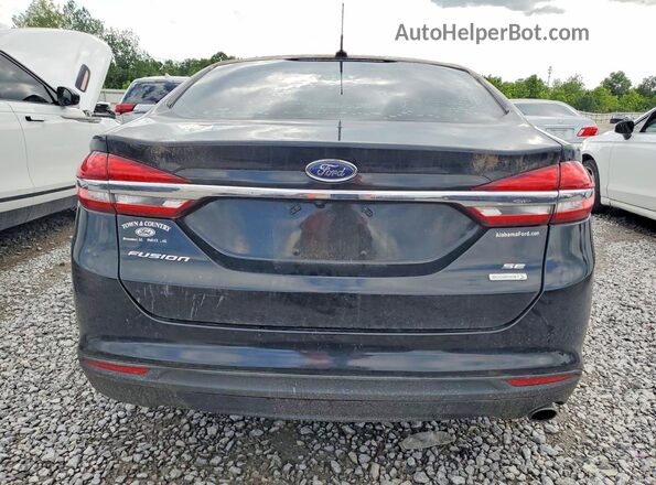 3FA6P0HD3HR297943 2017 FORD FUSION Black Հետևի տեսք