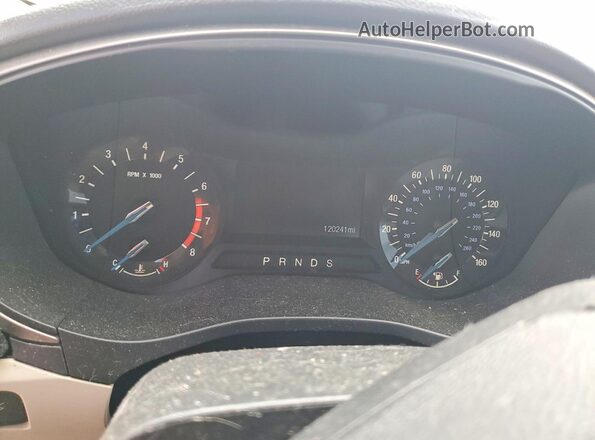 3FA6P0HD3HR297943 2017 FORD FUSION Black Սարքավորումների վահանակի տեսք