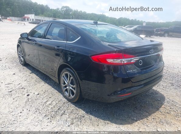 3FA6P0HD3HR304079 2017 FORD FUSION Black 