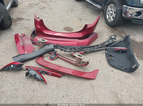 3FA6P0HD3HR304213 2017 FORD FUSION Red Instrument cluster view