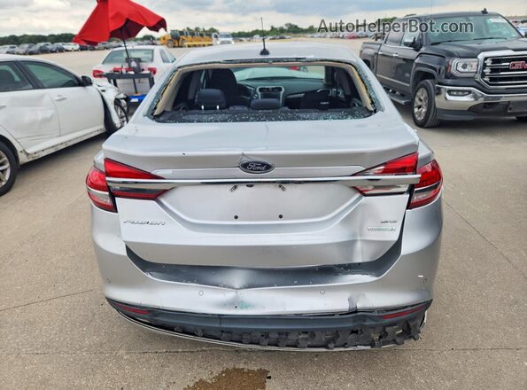 3FA6P0HD3HR311906 2017 FORD FUSION Silver Հետևի տեսք