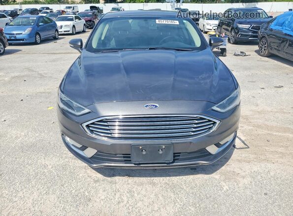 3FA6P0HD3HR405087 2017 FORD FUSION Серый Вид спереди