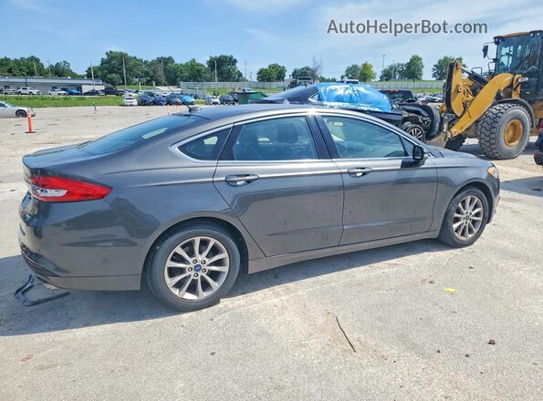 3FA6P0HD3HR405087 2017 FORD FUSION Серый Задняя правая четверть