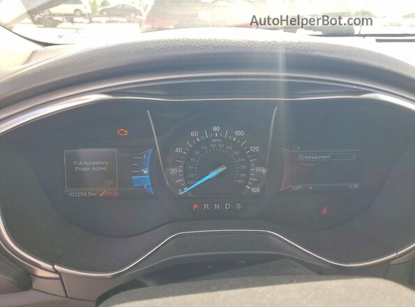 3FA6P0HD3HR405087 2017 FORD FUSION Серый Вид щитка приборов