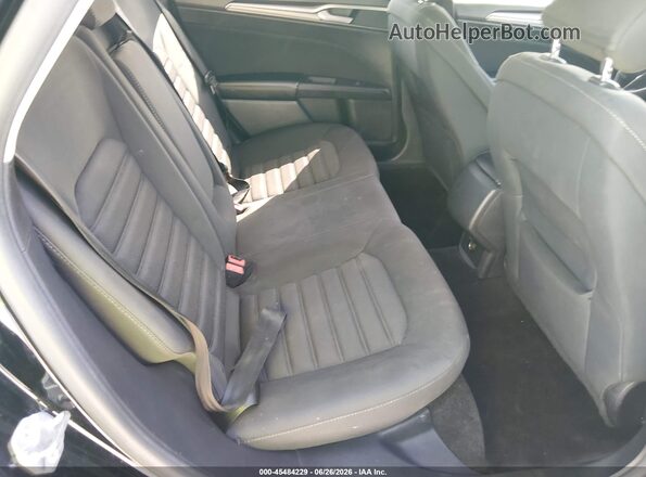 3FA6P0HD3JR121951 2018 FORD FUSION Black Vista de la etiqueta del VIN