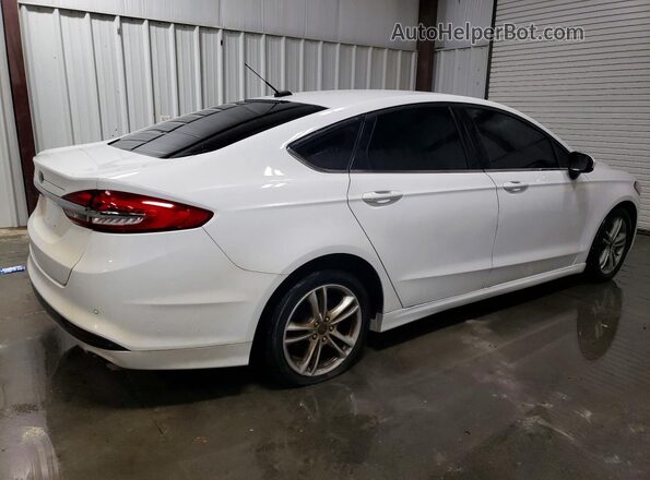 3FA6P0HD3JR185553 2018 FORD FUSION White Задня права чверть