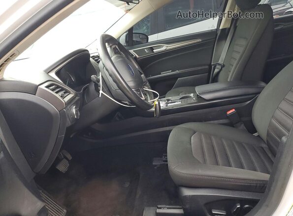 3FA6P0HD3JR185553 2018 FORD FUSION White Вид салону спереду
