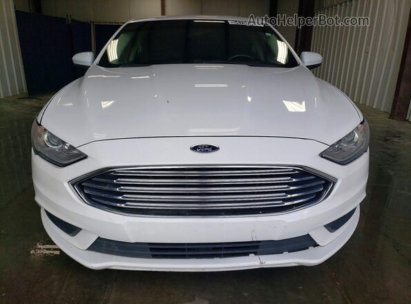3FA6P0HD3JR185553 2018 FORD FUSION White Вид спереду