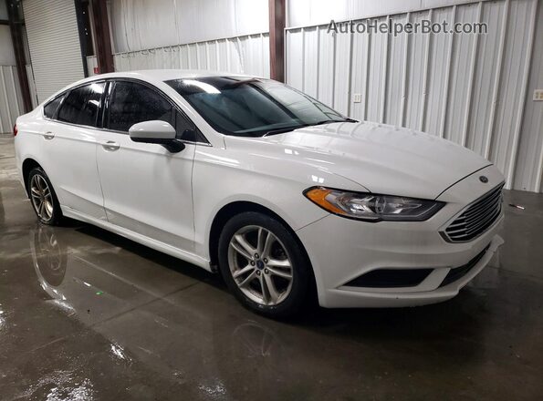 3FA6P0HD3JR185553 2018 FORD FUSION White Передня права чверть