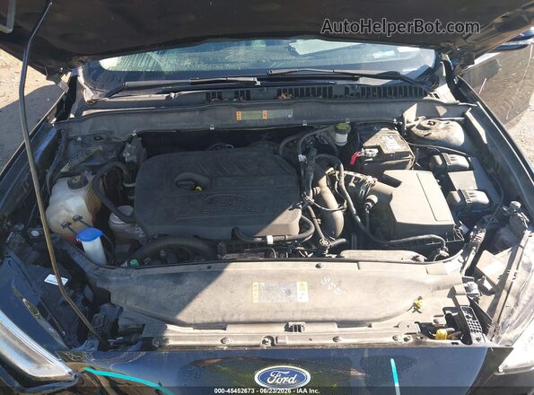 3FA6P0HD3JR185763 2018 FORD FUSION Черный Вид сзади