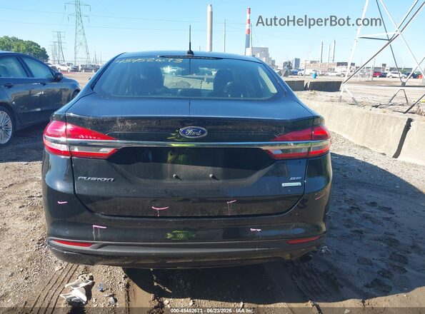 3FA6P0HD3JR185763 2018 FORD FUSION Черный 