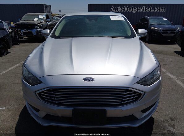 3FA6P0HD3JR198156 2018 FORD FUSION Серый Вид щитка приборов