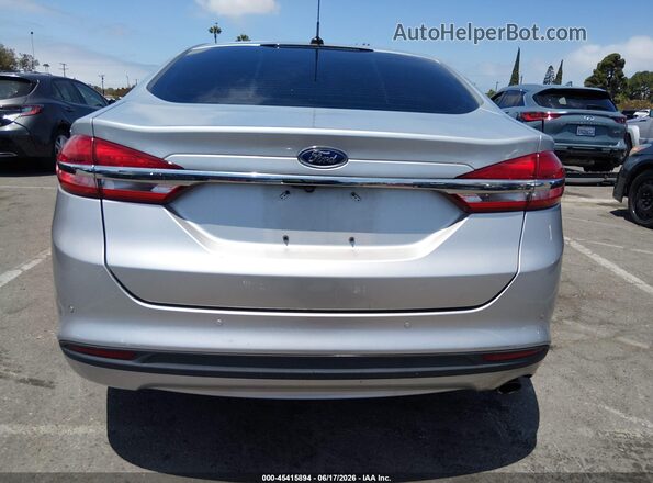 3FA6P0HD3JR198156 2018 FORD FUSION Серый 