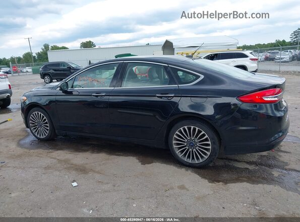 3FA6P0HD3JR217000 2018 FORD FUSION Black 360 interior view