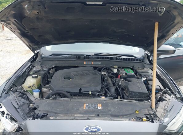 3FA6P0HD3JR239546 2018 FORD FUSION Gray Rear view
