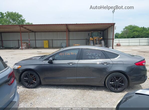 3FA6P0HD3JR239546 2018 FORD FUSION Gray 