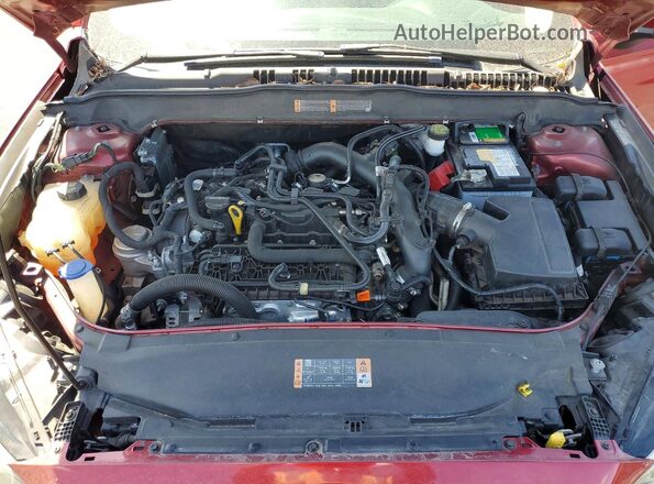 3FA6P0HD3JR268013 2018 FORD FUSION Red 