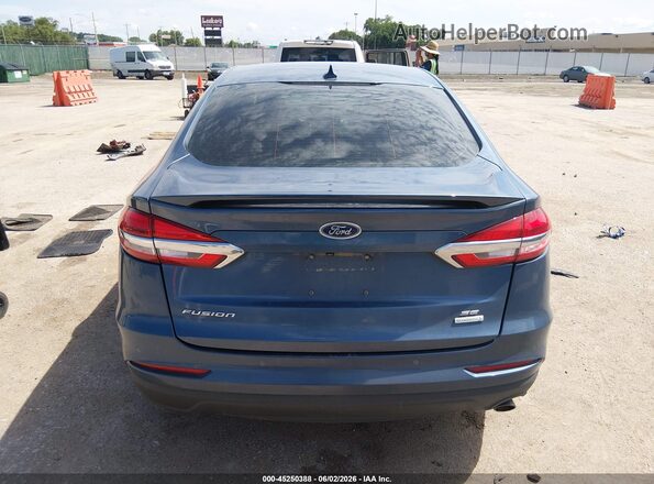 3FA6P0HD3KR160931 2019 FORD FUSION Blue 