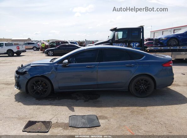 3FA6P0HD3KR160931 2019 FORD FUSION Blue სალონის 360-გრადუსიანი ხედი