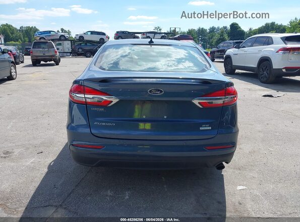 3FA6P0HD3KR166129 2019 FORD FUSION Blue 