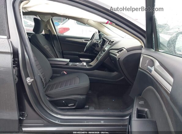 3FA6P0HD3KR282916 2019 FORD FUSION Gray Widok wnętrza z przodu