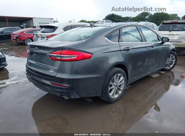 3FA6P0HD3KR282916 2019 FORD FUSION Gray Tył prawy