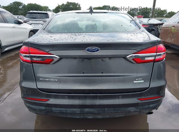 3FA6P0HD3KR282916 2019 FORD FUSION Gray 