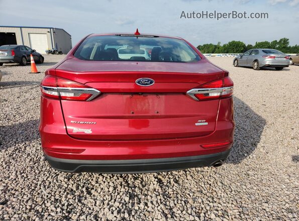 3FA6P0HD3LR105333 2020 FORD FUSION Red Rear view
