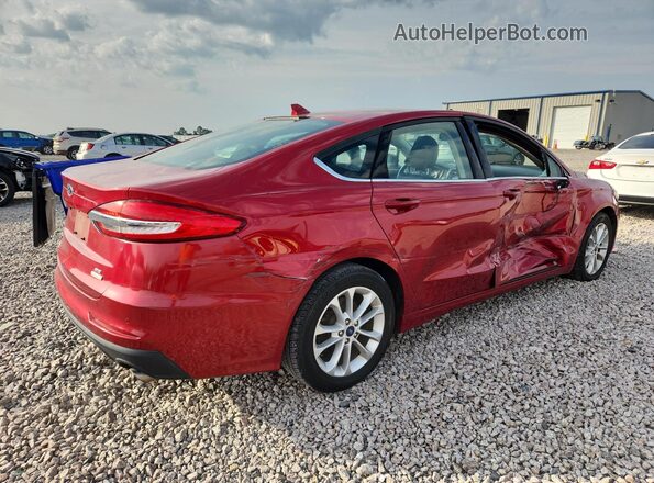 3FA6P0HD3LR105333 2020 FORD FUSION Red Rear right
