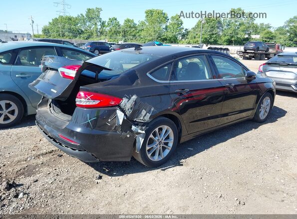 3FA6P0HD3LR106725 2020 FORD FUSION Black Tył prawy