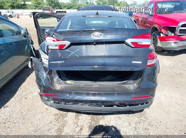 3FA6P0HD3LR106725 2020 FORD FUSION Black Widok z przodu