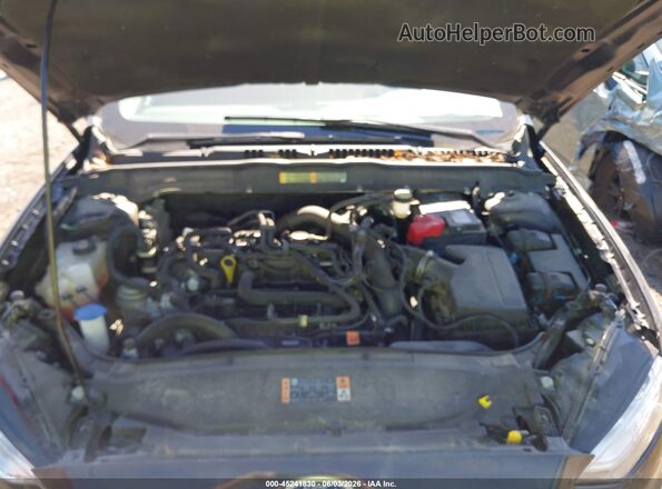 3FA6P0HD3LR106725 2020 FORD FUSION Black Widok z tyłu