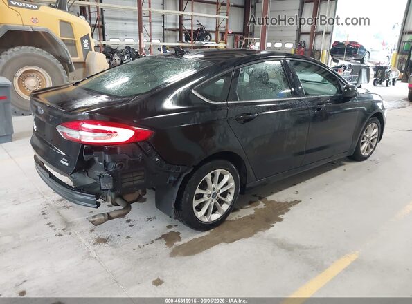 3FA6P0HD3LR136453 2020 FORD FUSION Black უკანა მარჯვენა